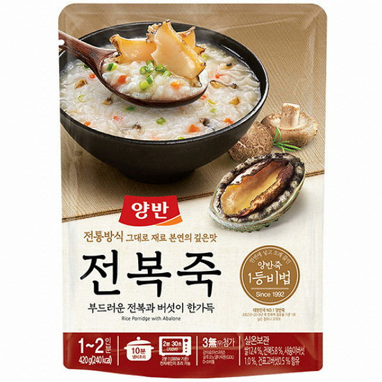 동원F&B  양반 전복죽 420g