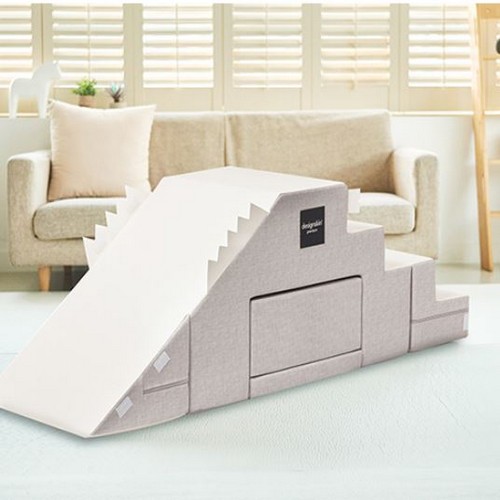 디자인스킨 패브릭레더 플레이테이블 유아소파