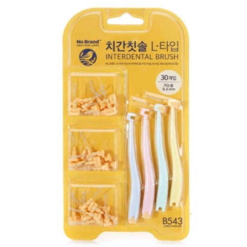 이마트 노브랜드 치간칫솔 L타입 30개