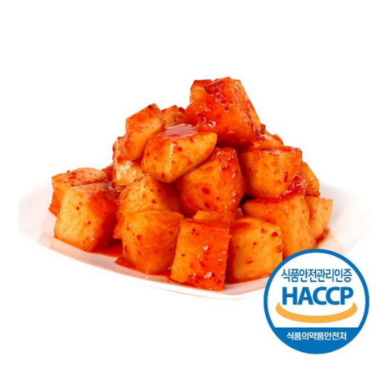 해뜰종합식품  자연이 만든 해뜰 깍두기 3kg