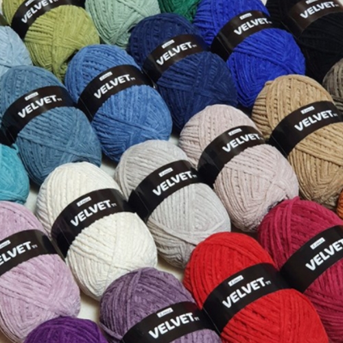 리네아  벨벳실 뜨개실 목도리실 소품 가방 모자 인형 벨벳 실