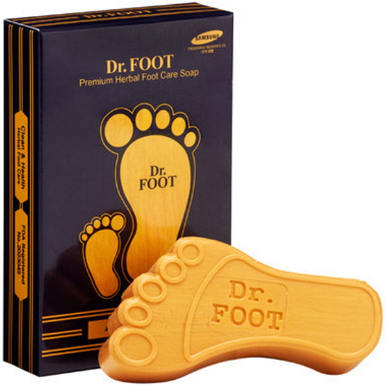 제이제이바이오 JJBIO  Dr.FOOT 닥터풋 허브 발비누 110g 3개 발냄새 각질 풋케어 /