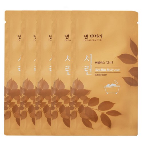 댕기머리 서린 버블 바스 12ml