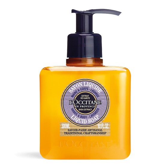 록시땅 시어 라벤더 핸즈 앤 바디 리퀴드 솝 300ml