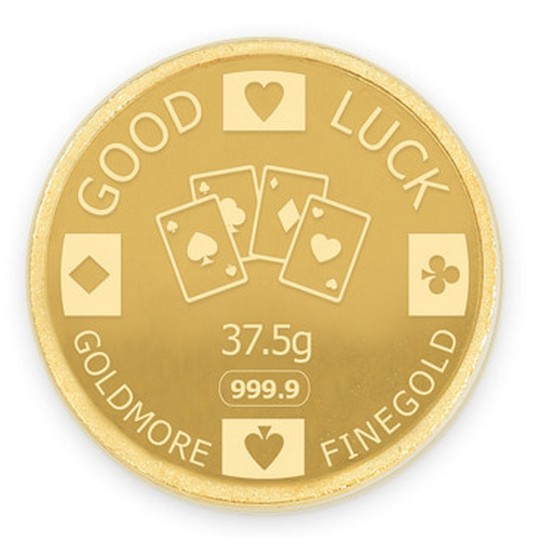 혼골드모아 골드모아 순금 골드바 코인 7.5g 포커B