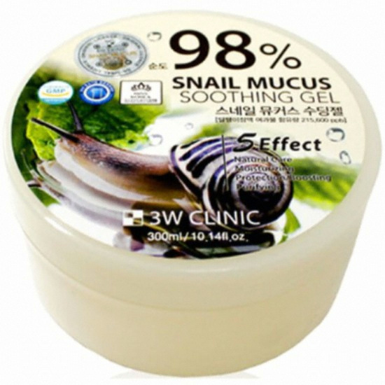 3W클리닉 98% 스네일 뮤커스 수딩 젤 300ml