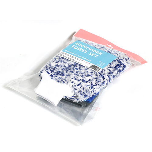 마로  극세사 세차 타올 세트 4P