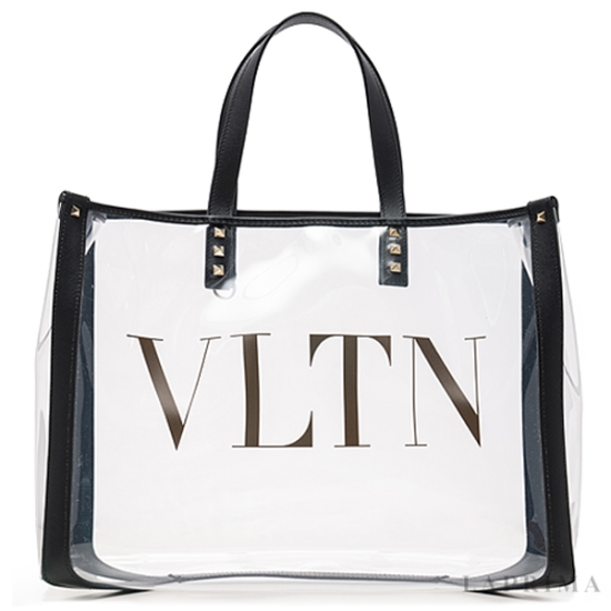 발렌티노 VLTN 플렉시 쇼퍼백_TW2B0D21 MCE 2P0