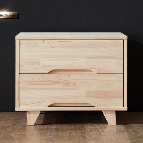 동서가구 힐링히노끼 편백나무 2단 서랍장 600