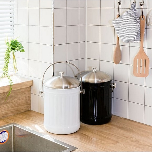 디비플러스  에코빈 스텐 음식물 쓰레기통 5L