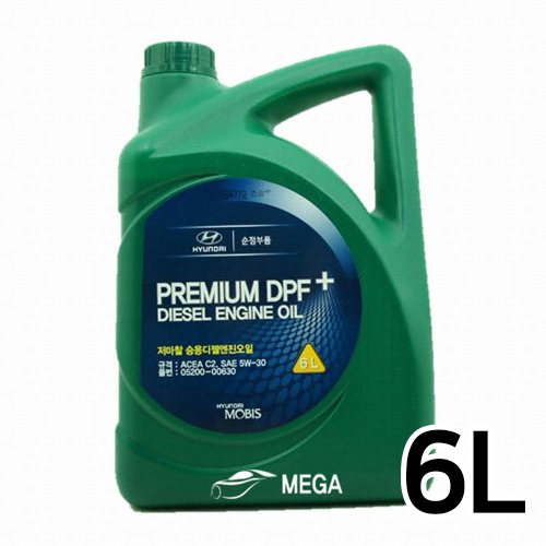 현대모비스  프리미엄 DPF 플러스 디젤 5W30 6L