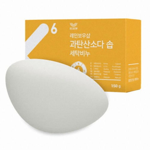 레인보우샵 과탄산소다 솝 세탁비누 160g