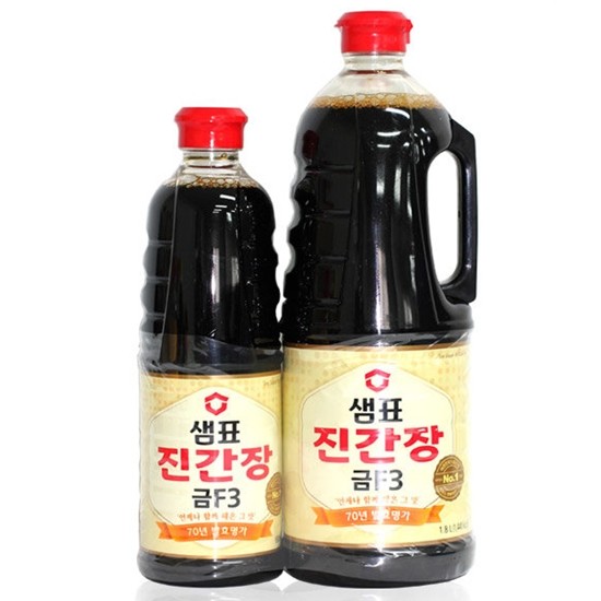 샘표 진간장 금F-3 1.8L+500ml