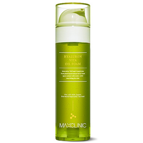 맥스클리닉 히알루론 비타 오일 폼 110g