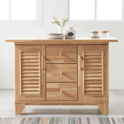 나무뜰 몬테 원목 아일랜드식탁