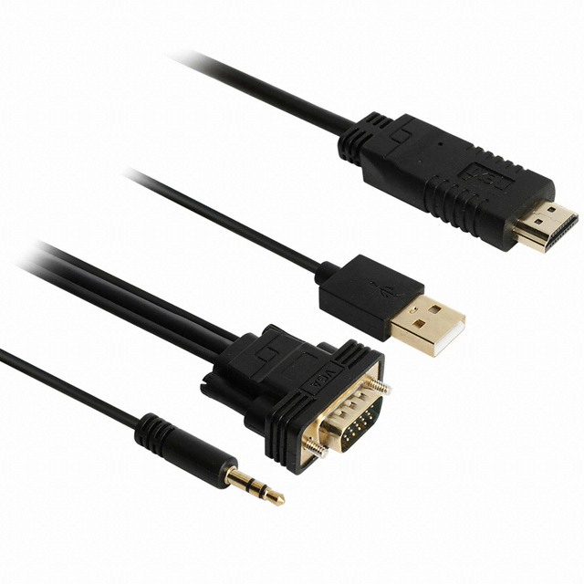 리버네트워크  VGA to HDMI 변환 케이블