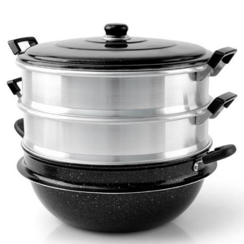 다용도 마블 3단 찜기