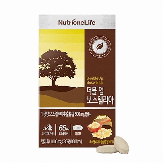 뉴트리원 더블업 보스웰리아 1000mg 30정