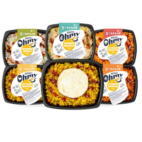 웰푸드  오마이 도시락 5종 혼합