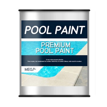 메가  수영장 페인트