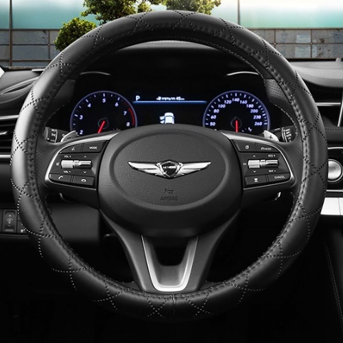 엑스핏  블랙에디션 천연가죽 핸들커버