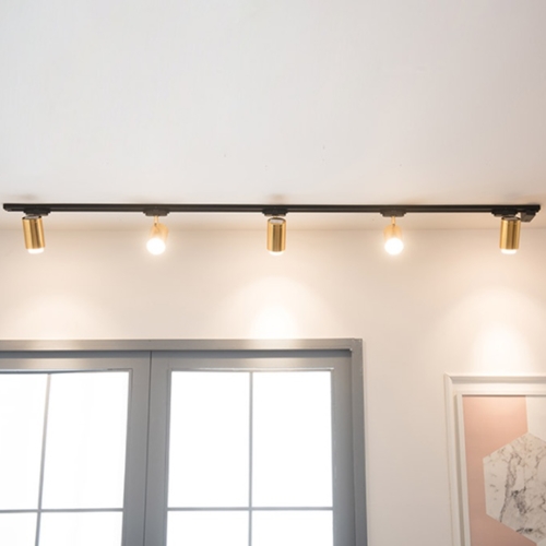 히트조명  LED 디퓨전 COB 일자 5구 레일조명 8W