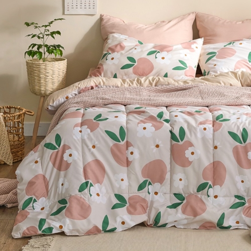 아르페지오베이직 포유 베이지 마이크로 차렵 이불풀세트