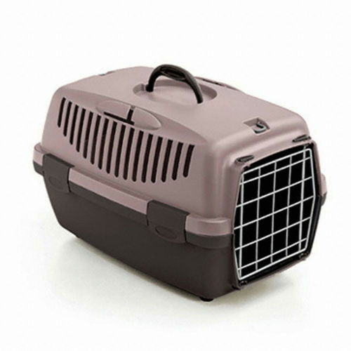 스테판플라스트 걸리버1 켄넬 이동장 철문 파우더핑크