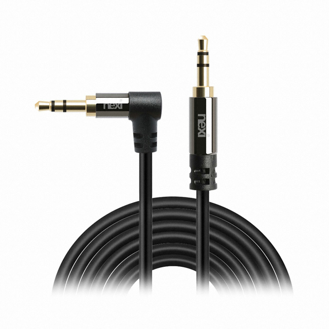 리버네트워크 NEXI 3.5mm 스테레오 꺾임형 AUX 케이블
