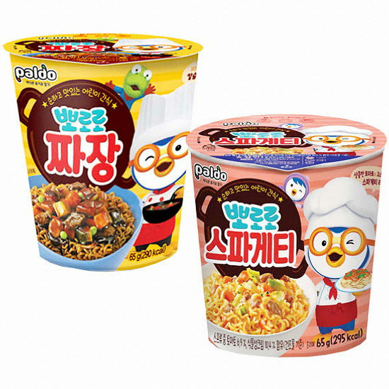 팔도 뽀로로 스파게티 65g