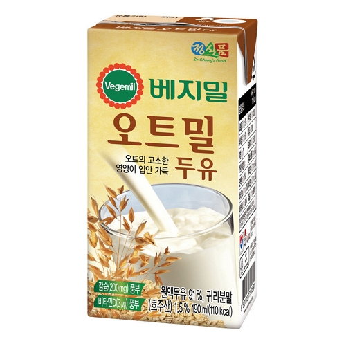정식품  베지밀 오트밀 두유 190ml