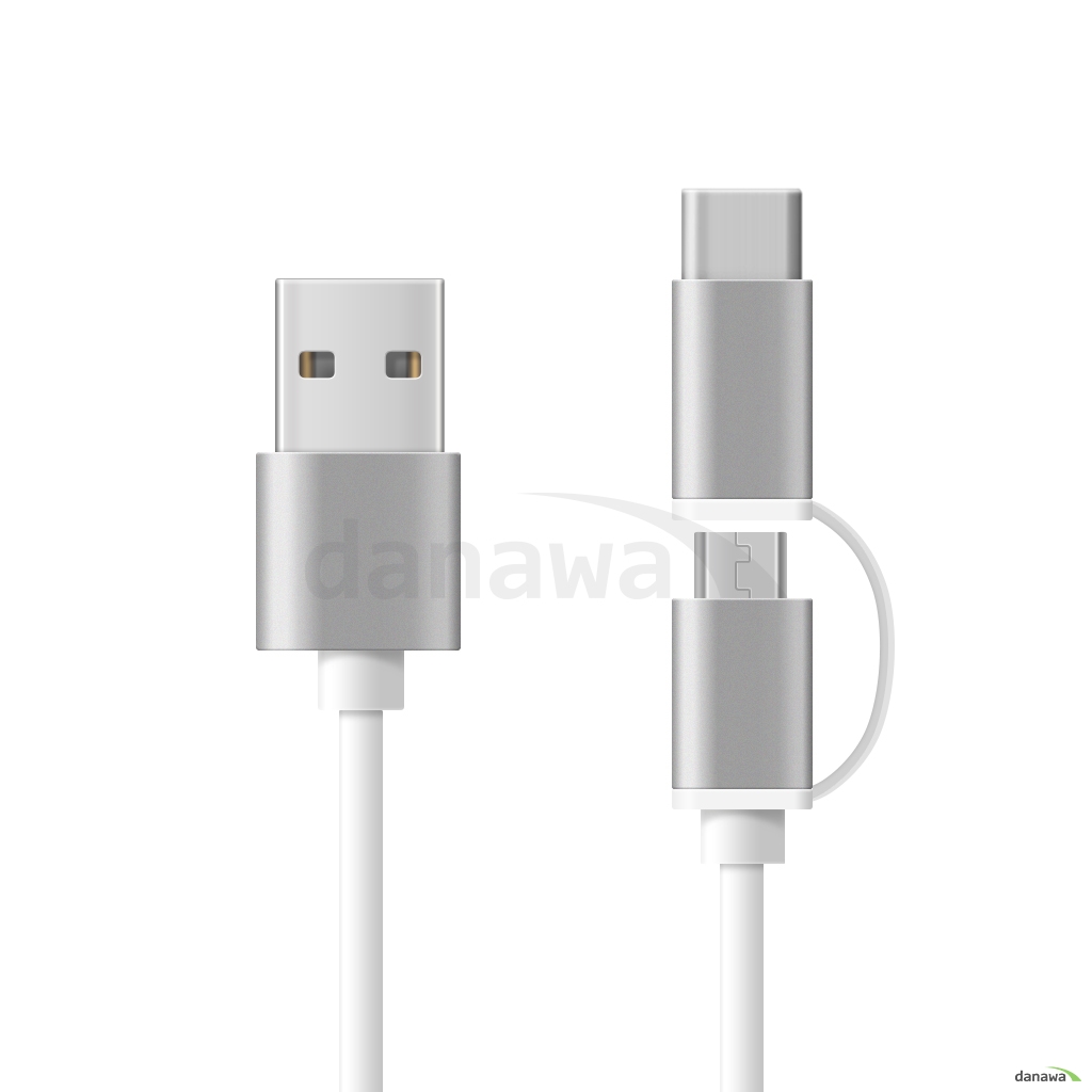 코시  2in1 멀티 충전 케이블