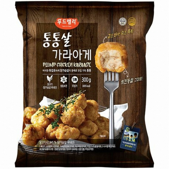 장스푸드  푸드렐라 통통살가라아게 300g