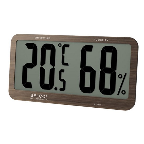 SELCO 대형 온습도계 SL-185TH
