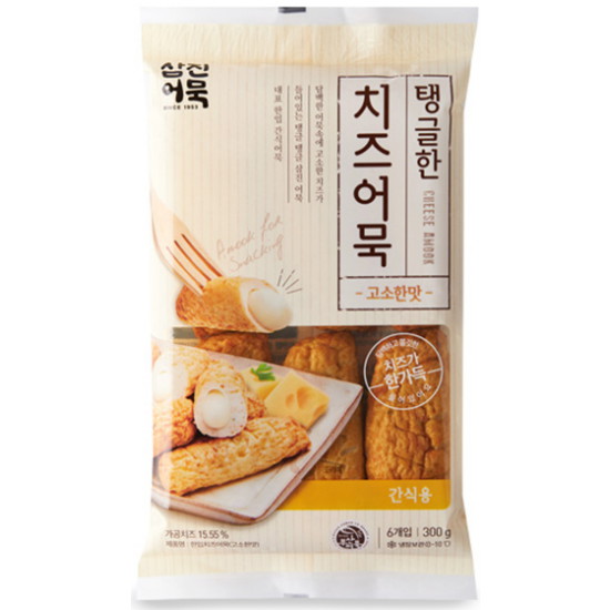 삼진식품 삼진어묵 탱글한 치즈어묵 고소한맛 300g