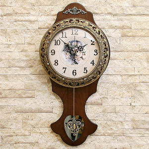 인테리어 무소음 엔틱 벽시계 KM-170P