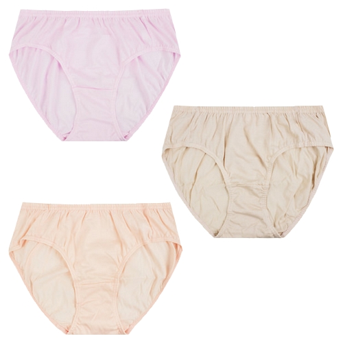 BYC 제이지몰 여성 순면 미디팬티 3매세트_BY7595