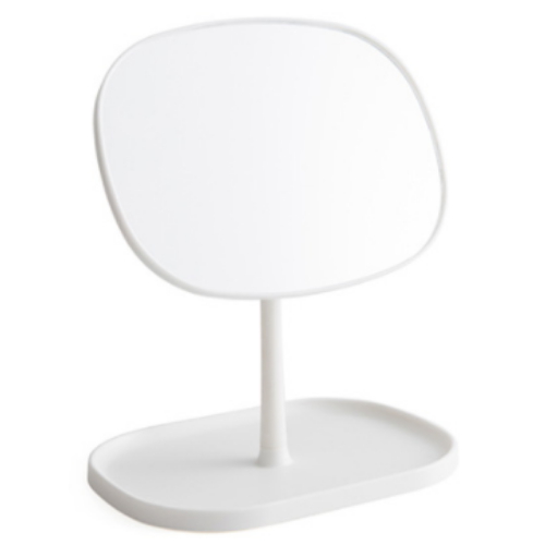 아트박스  히키스 화장대 메이크업 360도회전 원형탁상거울 LOUNGE