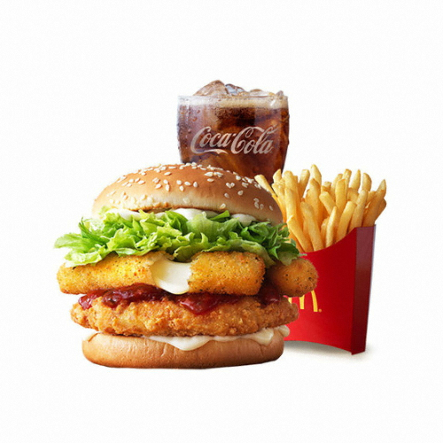 맥도날드 맥치킨 모짜렐라 세트