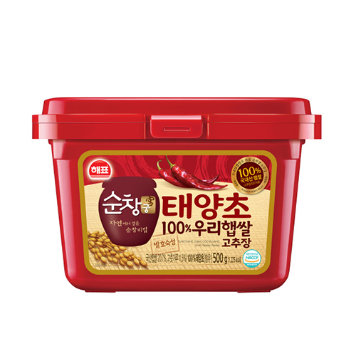 해표 순창궁 태양초 우리햅쌀 고추장 500g