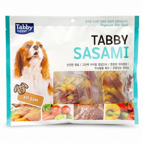 테비토퍼 사사미 오리고구마 300g