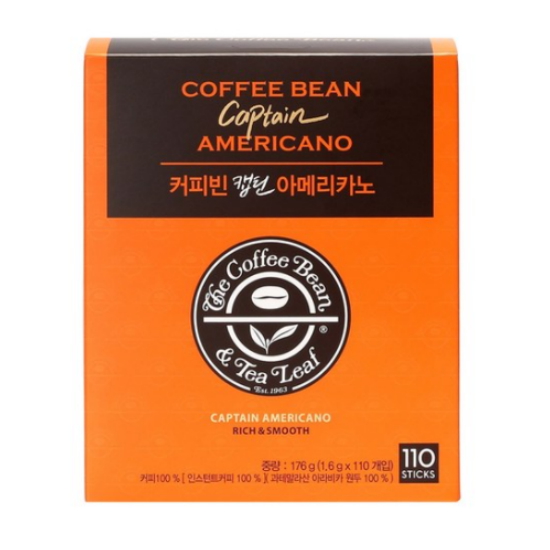 커피빈  캡틴 아메리카노 110개입