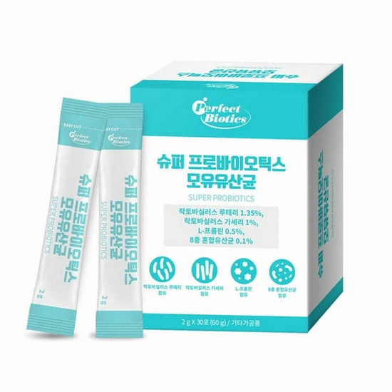 비타민마을 퍼펙트바이오틱스 슈퍼 프로바이오틱스 모유유산균 2g 30포