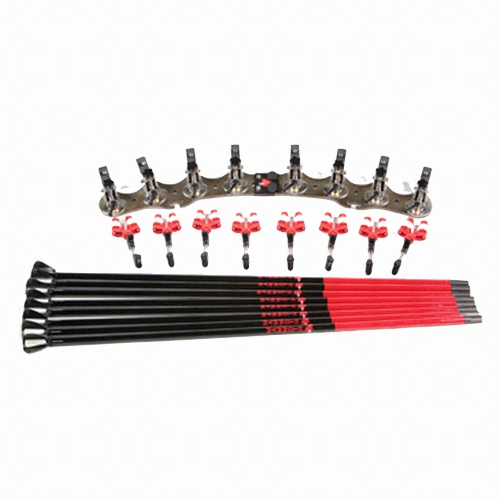 한강테크  맘모스 받침틀 8구 스텐 1단