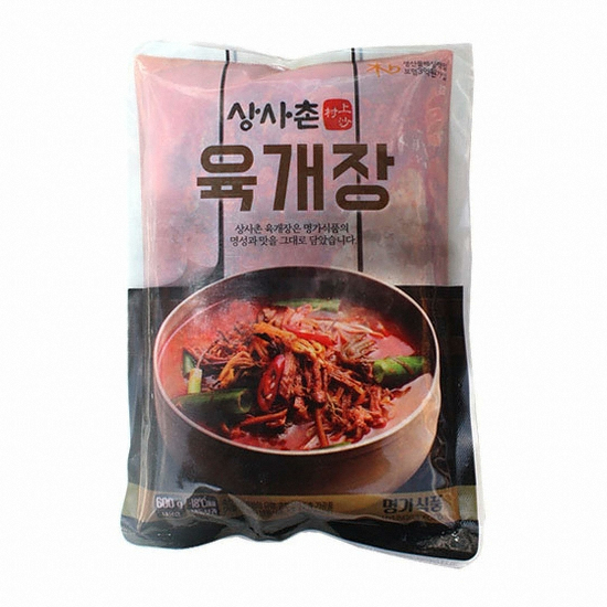 명가식품 상사촌 육개장 600g [20개] - 에누리 가격비교