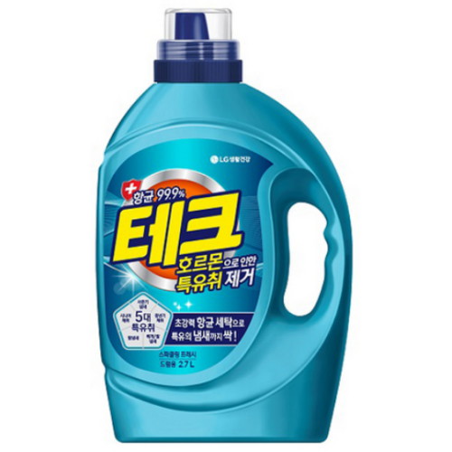 테크 호르몬 특유취 제거 액체세제 드럼용 2.7L