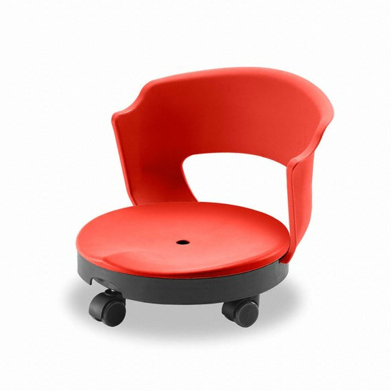 시니프  무빙 등받이 앉은뱅이 바퀴의자