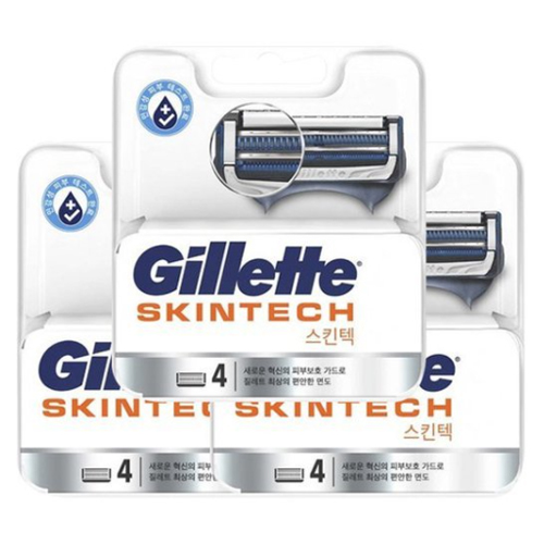 질레트  스킨텍 면도날
