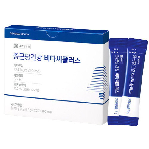 종근당건강 비타씨 플러스 2g 20포