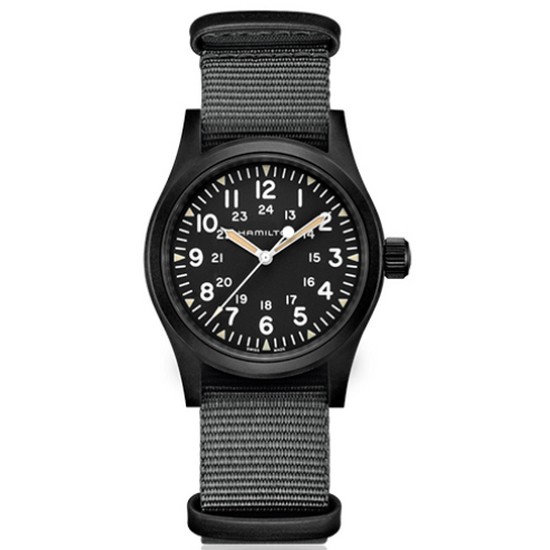 해밀턴 카키 필드 메커니컬 시계_H69409930